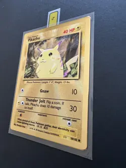 Pikachu - Celebrations Metal Card 058/102 Promo MCAP - Image 3