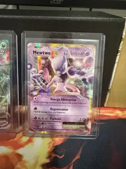 Pokemon Cards TCG Lots Rayquaza VMax, Mewtwo EX - Image 4