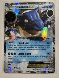 Blastoise EX XY30 - XY Black Star Promo Holo Pokemon Card NM - Image 1