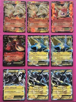 Pokemon TCG B&W & XY 2012-2016 EX Lot Of 45 Cards NM-LP - Image 3