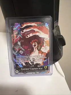 Eustass Captain Kid Leader Alt Art OP10-099 One Piece CCG Royal Blood - Image 1