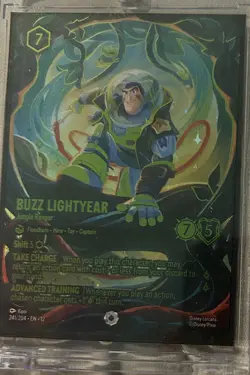 Disney Lorcana Buzz Lightyear Jungle Ranger ICONIC 241/204 NM - Image 1