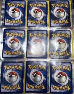 Vintage Non Holo Lot Pokemon TCG Moderate To Damaged 72 Cards Bends Dings Wear - Image 3
