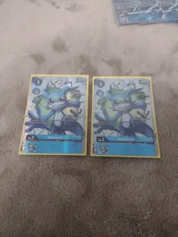 Digimon Card Game Veemon BT3-021 Alt Art Anniversary Promo NM-M X2 - Image 1