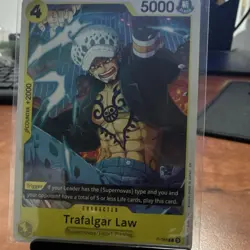 Bandai One Piece Trafalgar Law Character P-088 EN Promo 5000 Power Card - Image 1