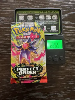 (HEAVY) 🔥 22.65g Pokemon TCG Cards Perfect Order Booster Pack Factory Sealed✅ - Image 1