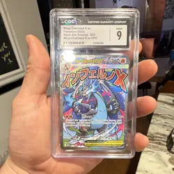 Mega Charizard X ex 023 Me: Mega Evolution Promo Holo CGC 9 Pokemon Card - Image 3