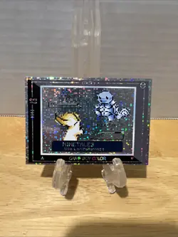 SQUIRTLE VS NINETALES GAMEBOY COLOR - POKEMON CARDS - Image 1