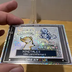 SQUIRTLE VS NINETALES GAMEBOY COLOR - POKEMON CARDS - Image 5