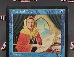 MTG Mystical Tutor- DAMAGED -Mirage Magic the Gathering Card #080 - Image 3