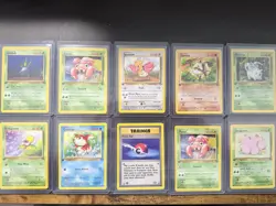 Pokemon Jungle 1st Edition Lot 10 Cards Mostly LP WOTC Vintage - Image 1