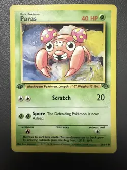 Pokemon Jungle 1st Edition Lot 10 Cards Mostly LP WOTC Vintage - Image 2