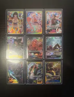 One Piece Cards Bundle Lot Of 9 - Image 1