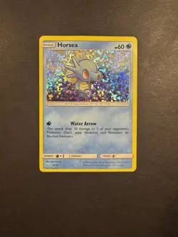 Horsea 3/12 McDonalds 2018 Holo Promo Pokemon Card MP - Image 1
