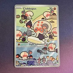 Clobbopus 207/191 Illustration Rare 2024 Pokemon Surging Sparks Full Art Card NM - Image 1