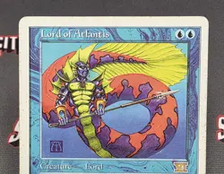 MTG Lord of Atlantis- DAMAGED -6th Edition Magic the Gathering Card #079 - Image 3