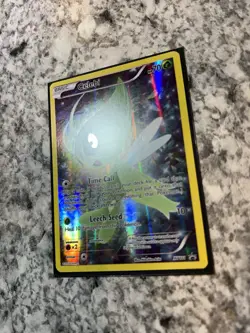 Pokemon TCG Mythical Celebi XY111 Full Art Black Star Promo Promo Card - LP - Image 2