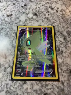 Pokemon TCG Mythical Celebi XY111 Full Art Black Star Promo Promo Card - LP - Image 5