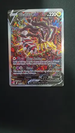 Pokemon Giratina V 186/196 Lost Origin Alt Art Ultra Rare SWSH TCG Card - Image 1