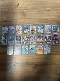 Pokemon TCG 22 Card Holo Full Art/Alt Art English Lot - Image 1