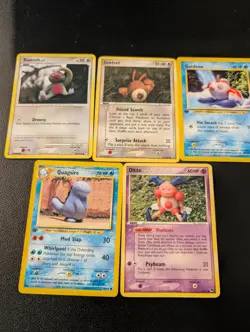Pokemon TCG Yuka Morii 5 Card Lot -Dirto, Slakoth - Image 1