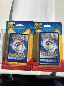 2019 Pokemon TCG UNOPENED MJ HOLDING BLISTER PACKS - 20 Card Pack Lot of 2! NEW - Image 1
