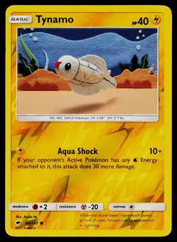 Pokemon Card Tynamo 44/147 Burning Shadows Reverse Holo Common - Image 1