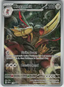 Pokemon Kingambit Promo SV: Scarlet & Violet Promo Cards 130 NM - Image 1