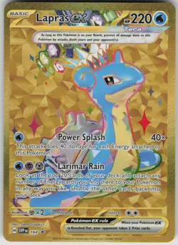 Pokemon Lapras ex - Promo SV: Scarlet & Violet Promo Cards 164 NM - Image 1
