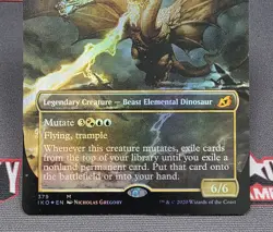 MTG FOIL Illuna, Apex of Wishes- DAMAGED -Ikoria: Lair of Behemoths Magic Card - Image 4