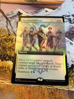 Practiced Offense - Foil - Extended Art Secrets of Strixhaven MTG - Image 1