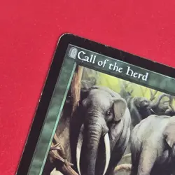 Call of the Herd Odyssey Regular MP MTG Magic The Gathering Ships FAST - Image 5