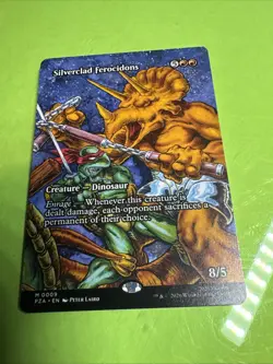 Silverclad Ferocidons - Mtg: TMNT- PZA - M 0009 - Image 1