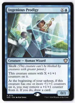 Ingenious Prodigy 115 Commander: Secrets of Strixhaven - Image 1