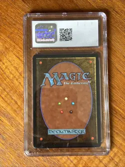1993 Magic The Gathering MTG White Ward Unlimited Edition Uncommon CGC 10 Gem - Image 2