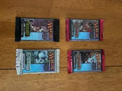 MTG Odyssey Block Booster Packs (4)- sealed English -Judgment Torment Odyssey x2 - Image 1