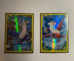 Ultra Rare Promo! Latias XY78 Pokemon Card, Latios XY79 Pokemon Card - Image 1
