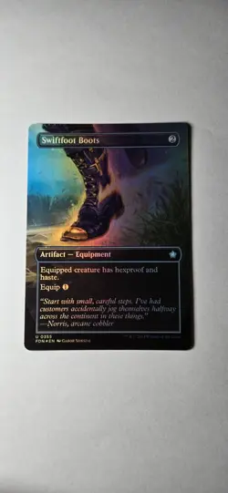 Swiftfoot Boots (Borderless) 355 Foundations Foil NM - Image 1