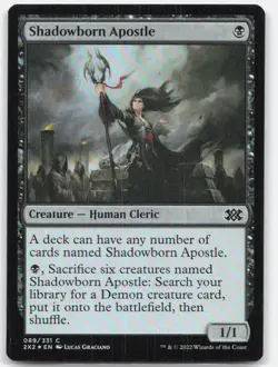Shadowborn Apostle *Foil* 2X2 89 NM - Image 1