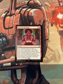 Seize the Spotlight MTG Commander: Streets of New Capenna NM x1 - Magic Card - Image 1