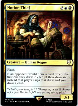 Notion Thief 270 Commander: The Lord of the Rings: Tales of Middle-earth Mtg - Image 1