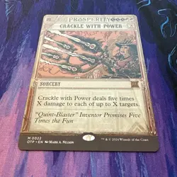 Crackle with Power MINT 22 Thunder Junction Breaking News OTP MTG Unplayed Reg - Image 2