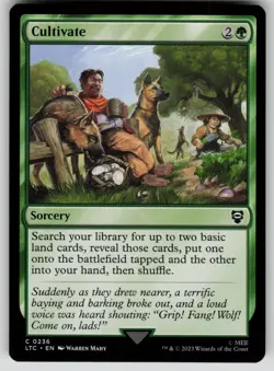 Cultivate Commander: The Lord of the Rings 236 MTG NM - Image 1