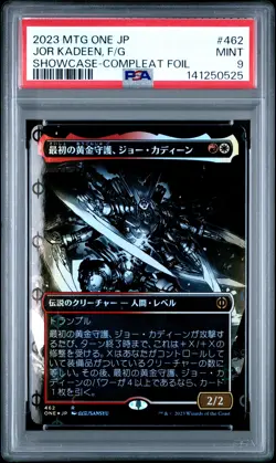 2023 MTG JAPANESE PHYREXIA: ALL WILL BE ONE JOR KADEEN FIRST GOLDWARDEN PSA 9 - Image 1