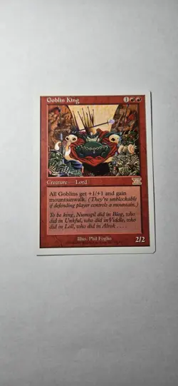 Goblin King #185 - Classic Sixth Edition (6ED) - NM - Image 1