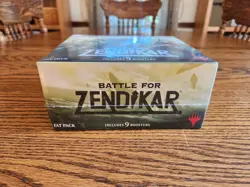 BRAND NEW SEALED Magic the Gathering Battle for Zendikar Fat Pack 9 Boosters NIB - Image 2