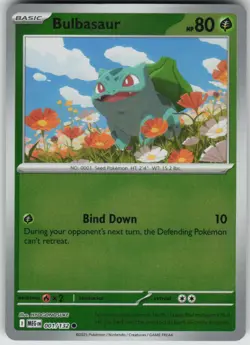 Pokemon Bulbasaur - Common ME01: Mega Evolution 001/132 NM - Image 1