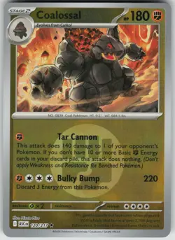 Pokemon Coalossal (Energy Symbol Pattern) Rare ME: Ascended Heroes 120/217 NM - Image 1