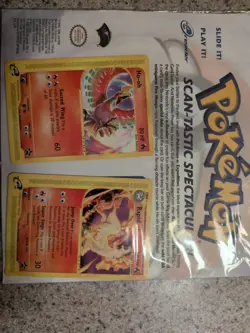 SEALED Pokemon TCG Scan-Tastic Spectacular e-Reader Series Ho-Oh Rapidash PROMO - Image 1