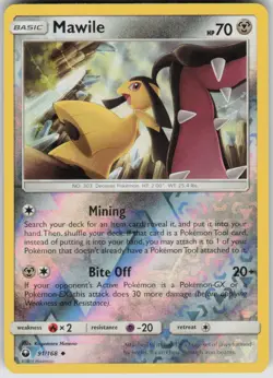 Pokemon Mawile Uncommon SM - Celestial Storm 91/168 NM - Image 1